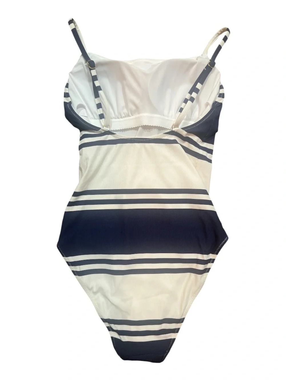 Lemlem Elene One Piece Swimsuit Medium Ayele Navy White Stripe NWT $250